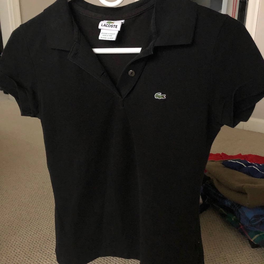 Lacoste Black Polo